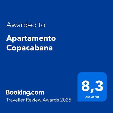 Apartamento Copacabana Rio de Janeiro Exteriör bild